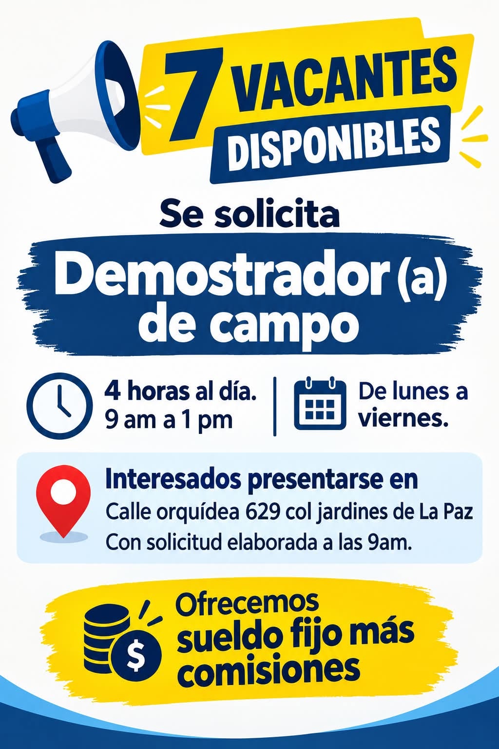 Demostrador (a) de campo