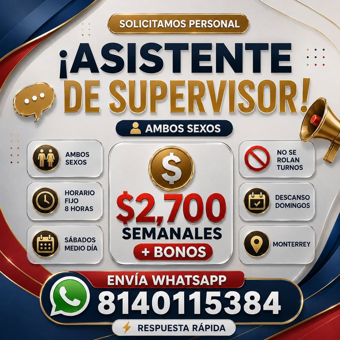 Asistente de Supervisor