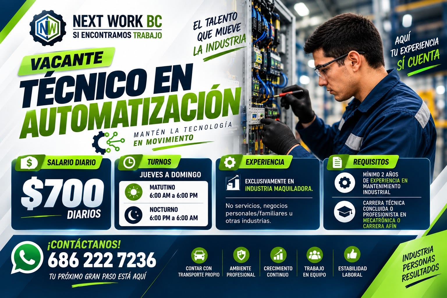 Técnico en Automatización
