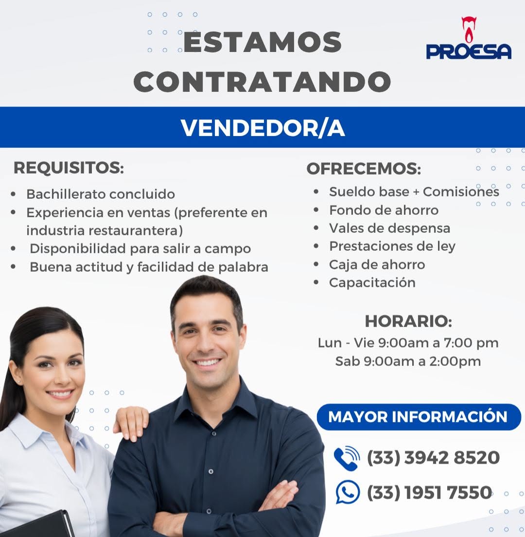 Vendedor/a