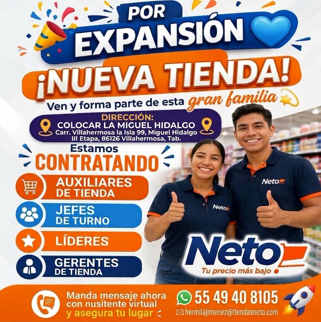 Auxiliar de Tienda