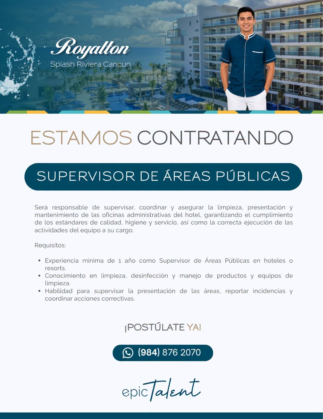 Supervisor de Áreas Públicas