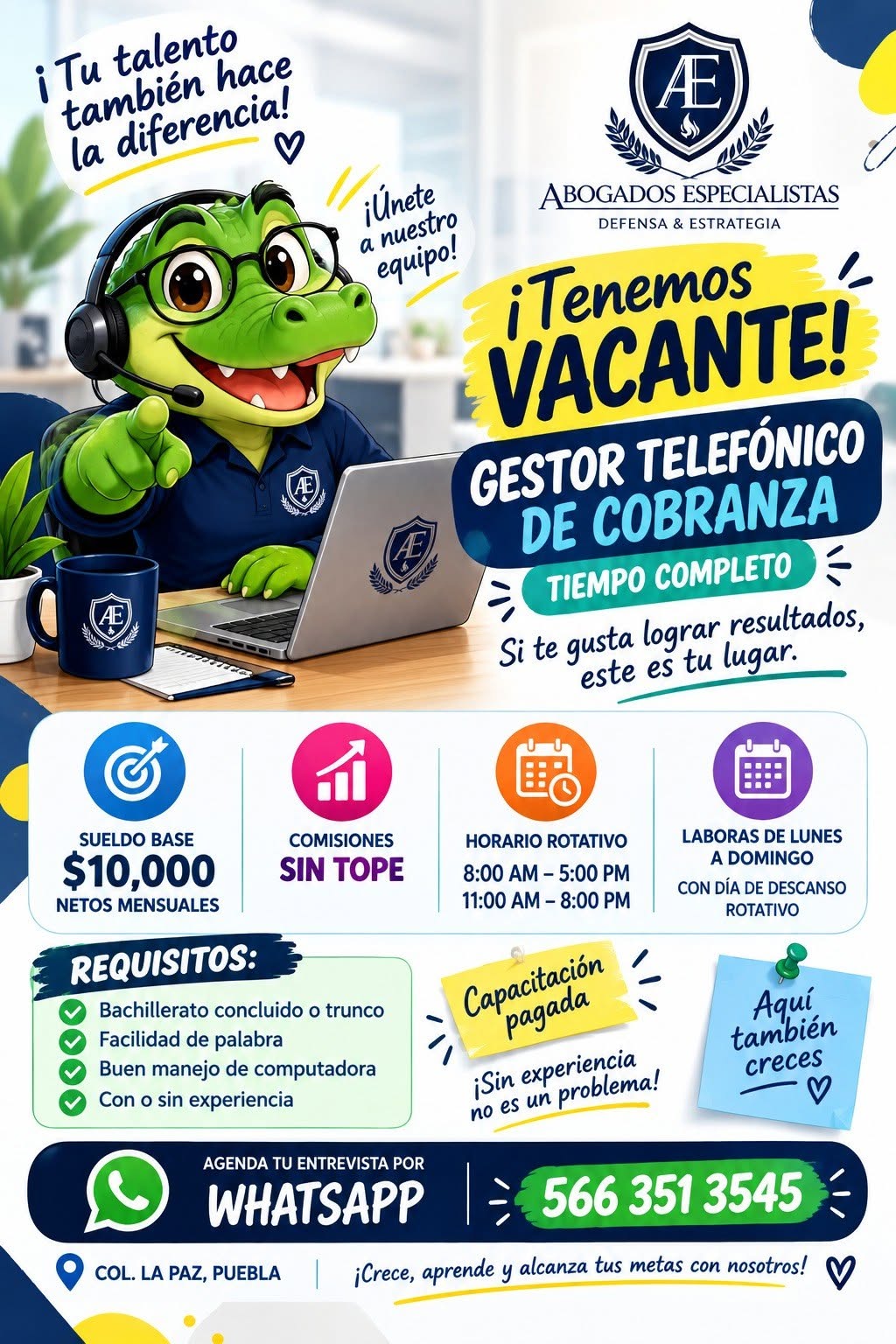 Asesor Telefónico de Cobranza