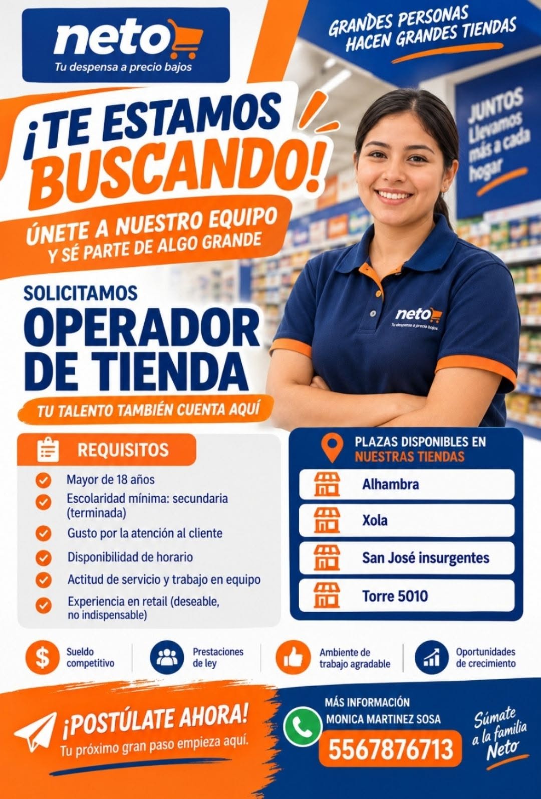 Vacante disponible