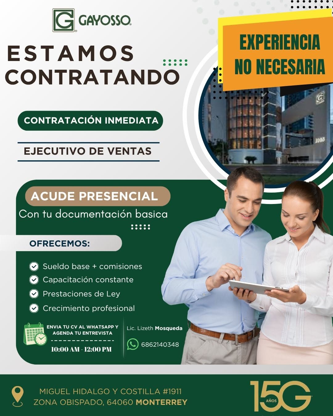 Ejecutivo de Ventas