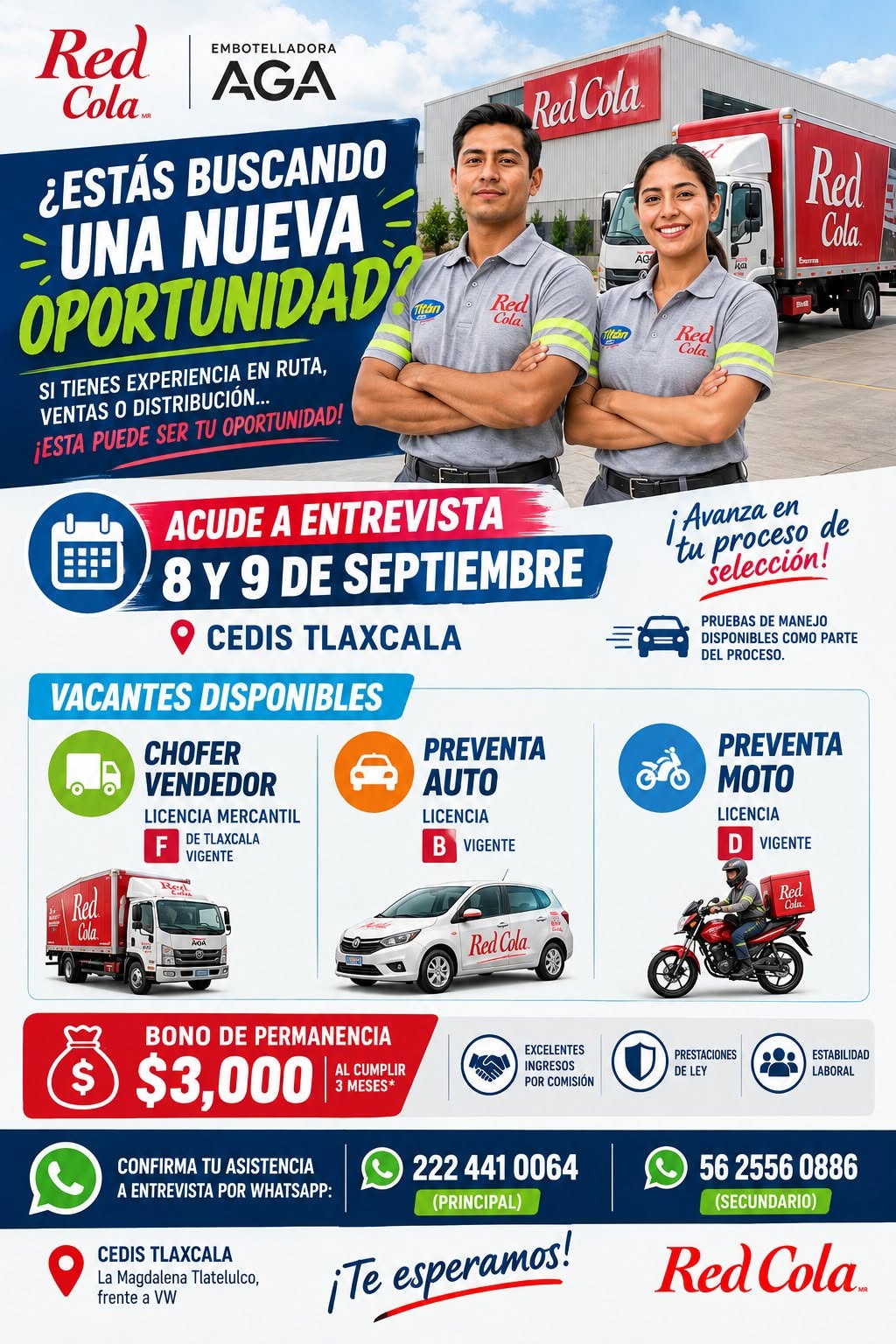 Chofer Vendedor
