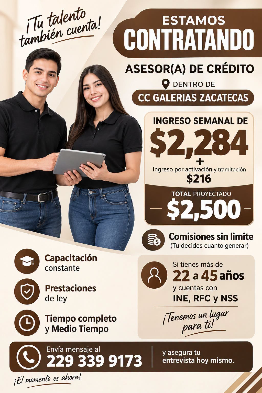Asesor(a) de Crédito
