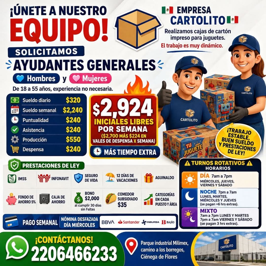 Vacante disponible