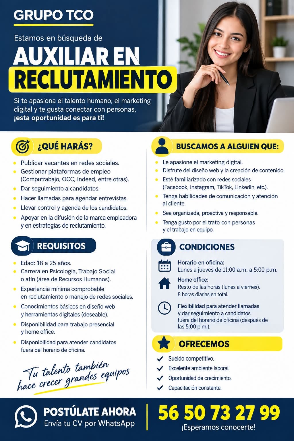 Auxiliar de Reclutamiento