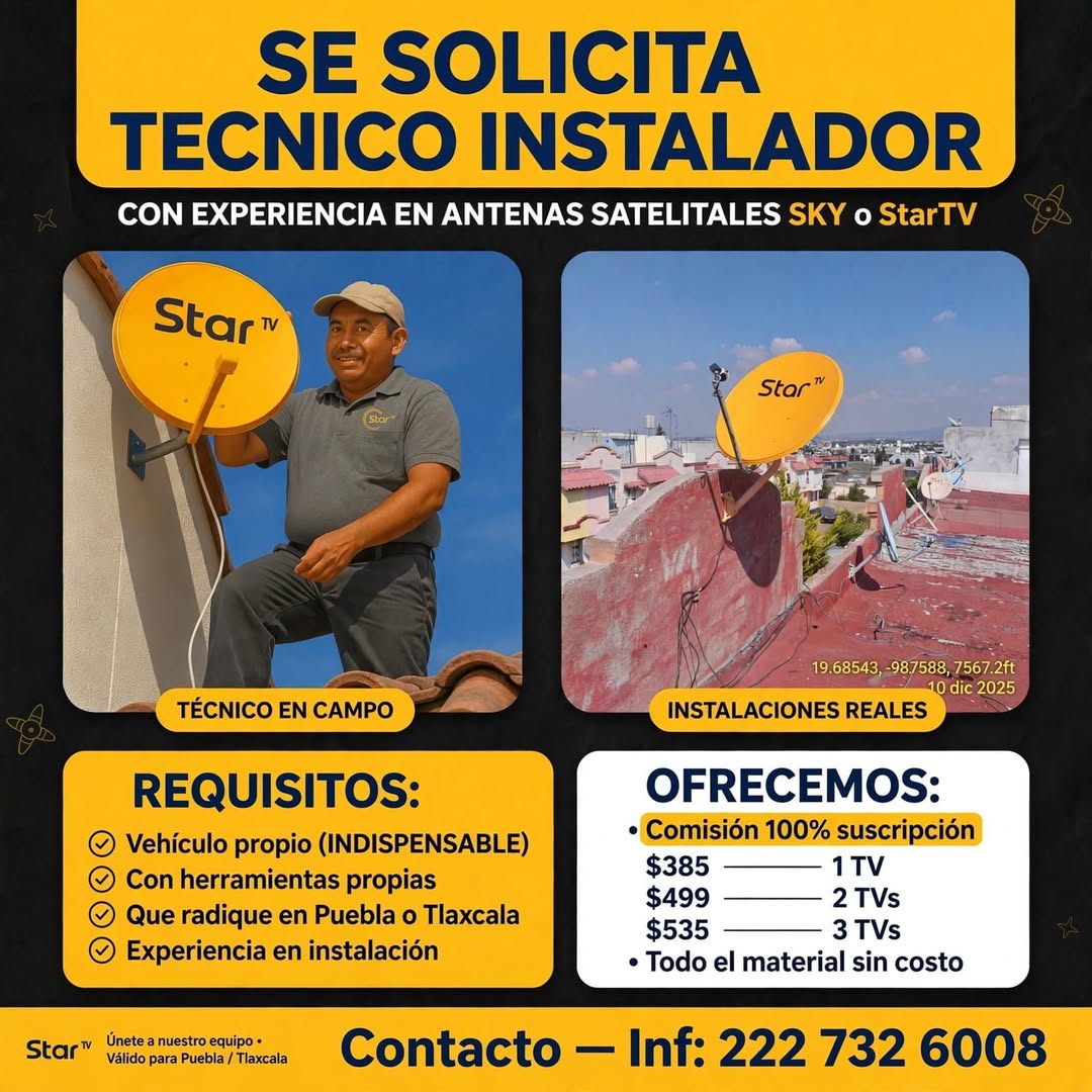 Técnico Instalador