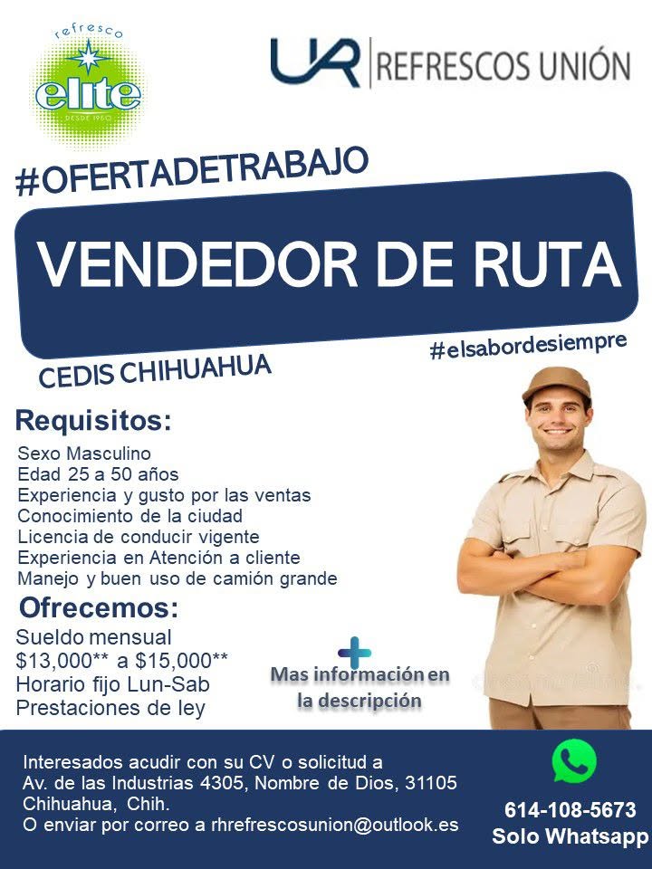 Vendedor de Ruta