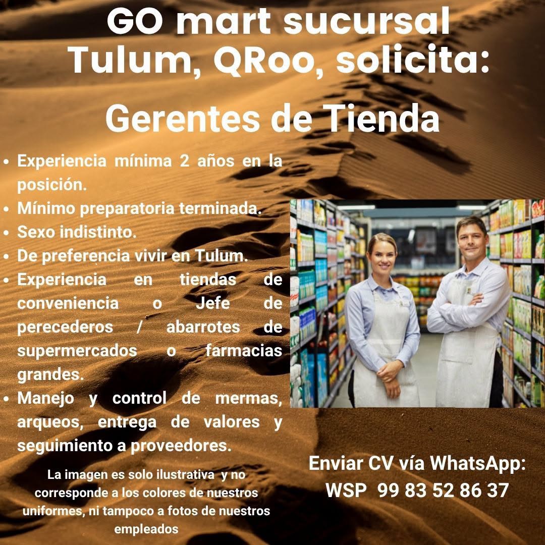 Gerente de Tienda