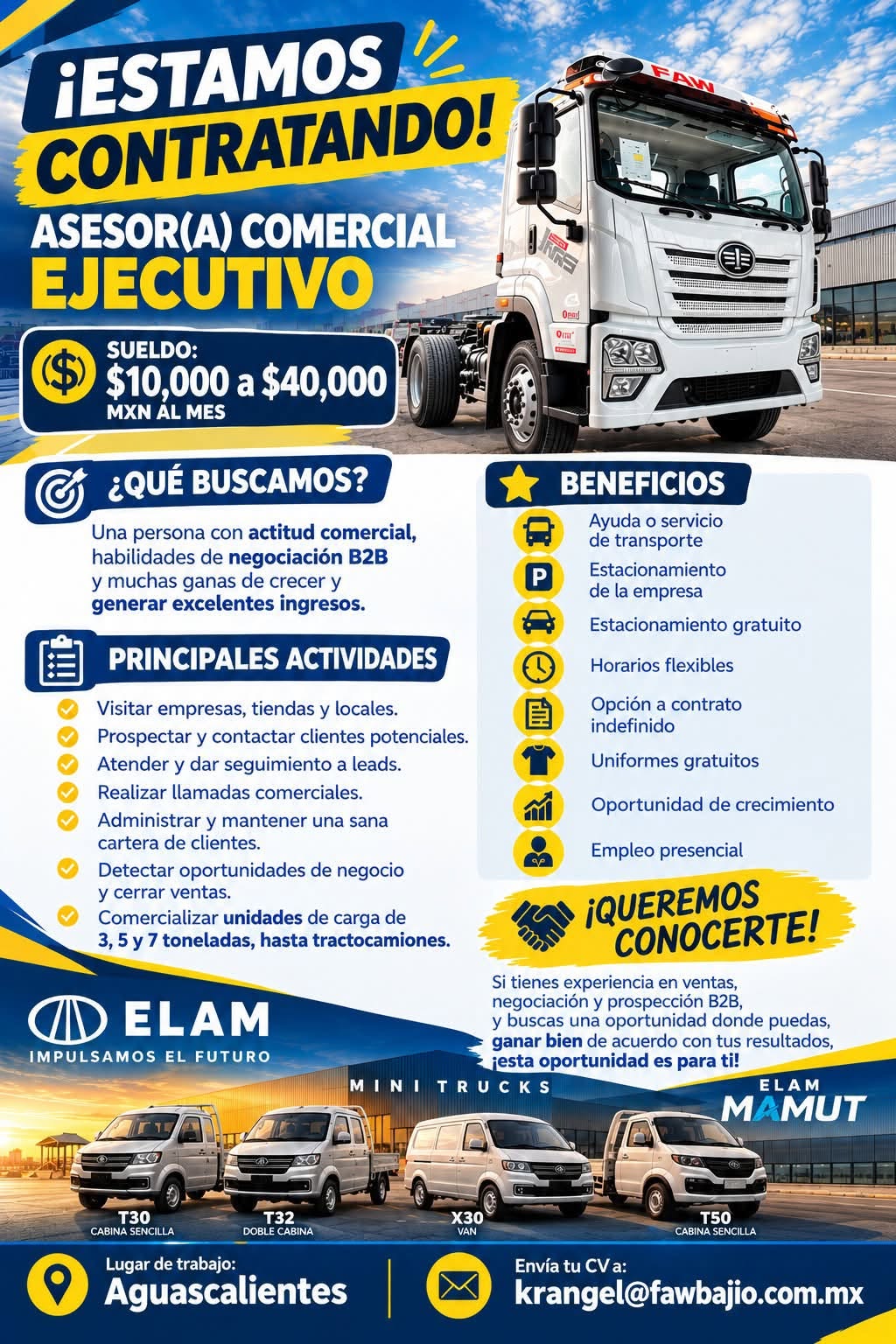 Vacante disponible