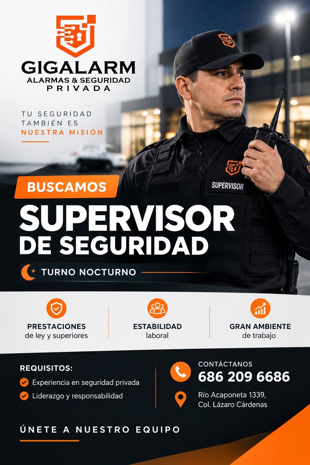 Supervisor de Seguridad