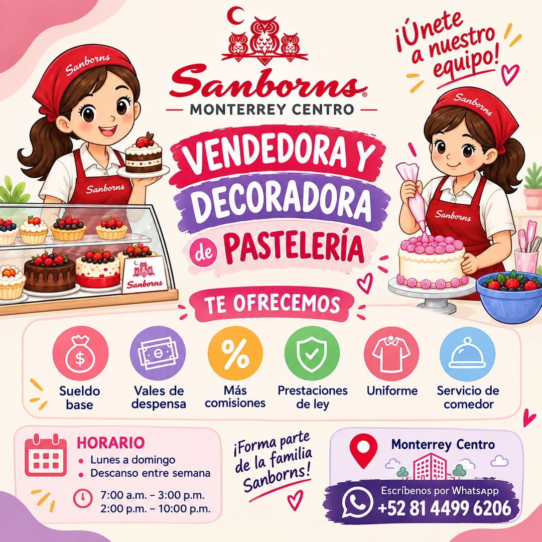 Vendedora de Pastelería