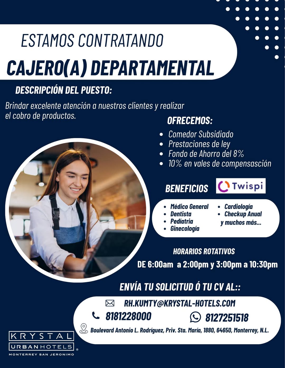 Cajero(a)