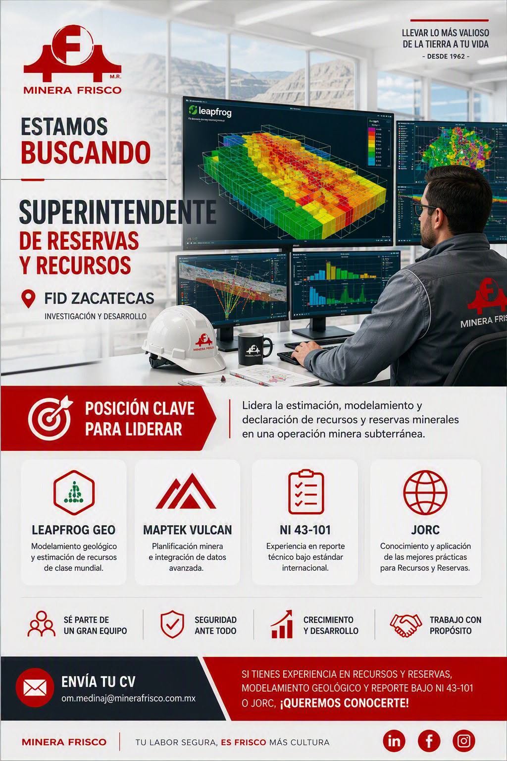 Superintendente de Reservas y Recursos