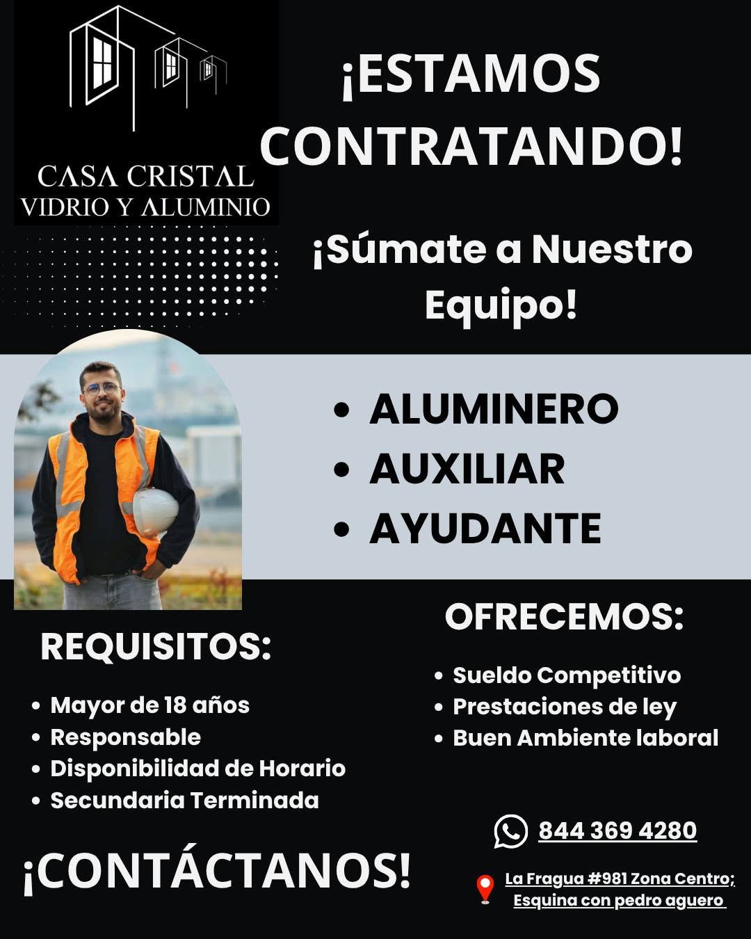 Aluminero Auxiliar