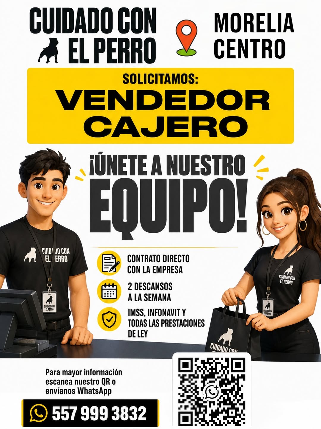 Vendedor Cajero