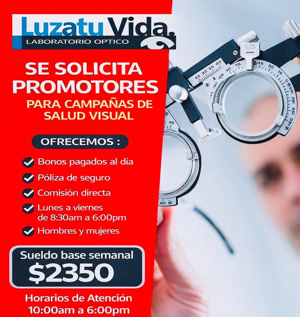 Promotor de Campañas de Salud Visual