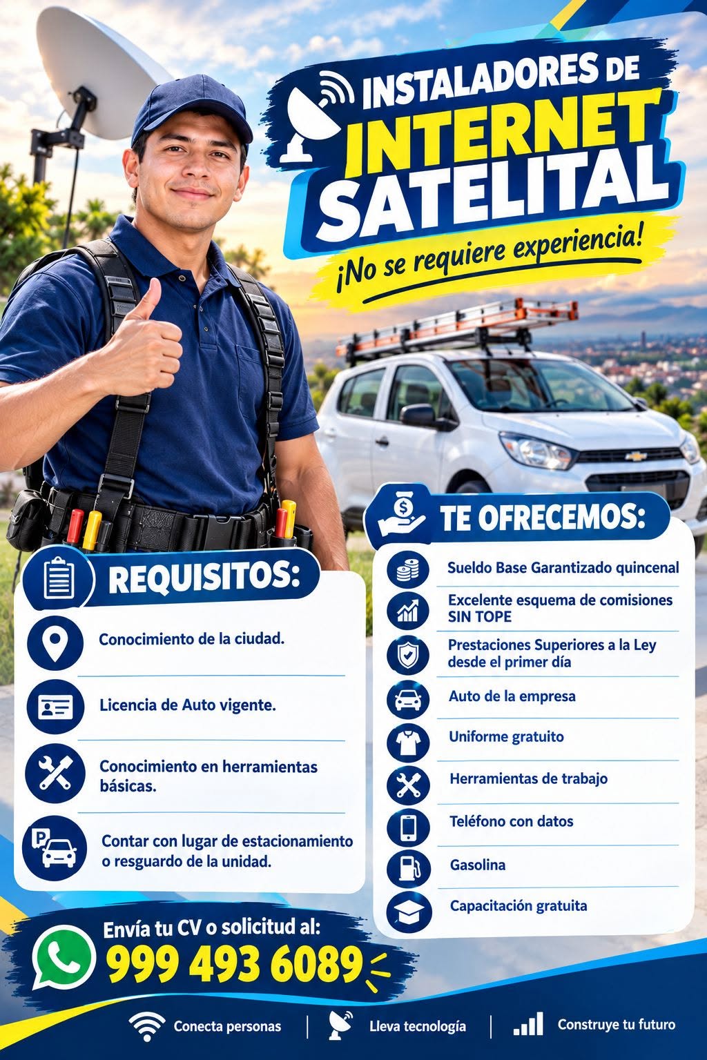 Instalador de Internet Satelital