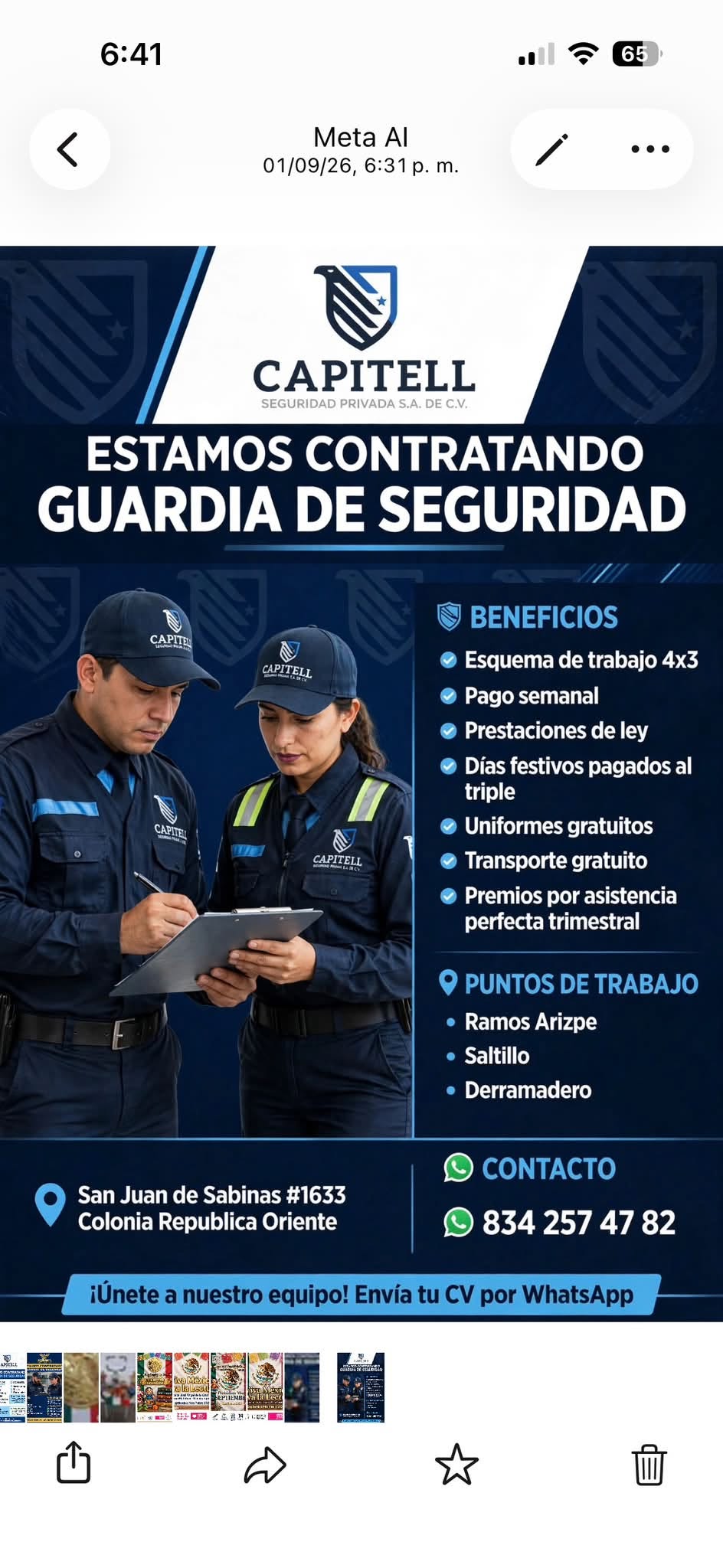 Guardia de seguridad