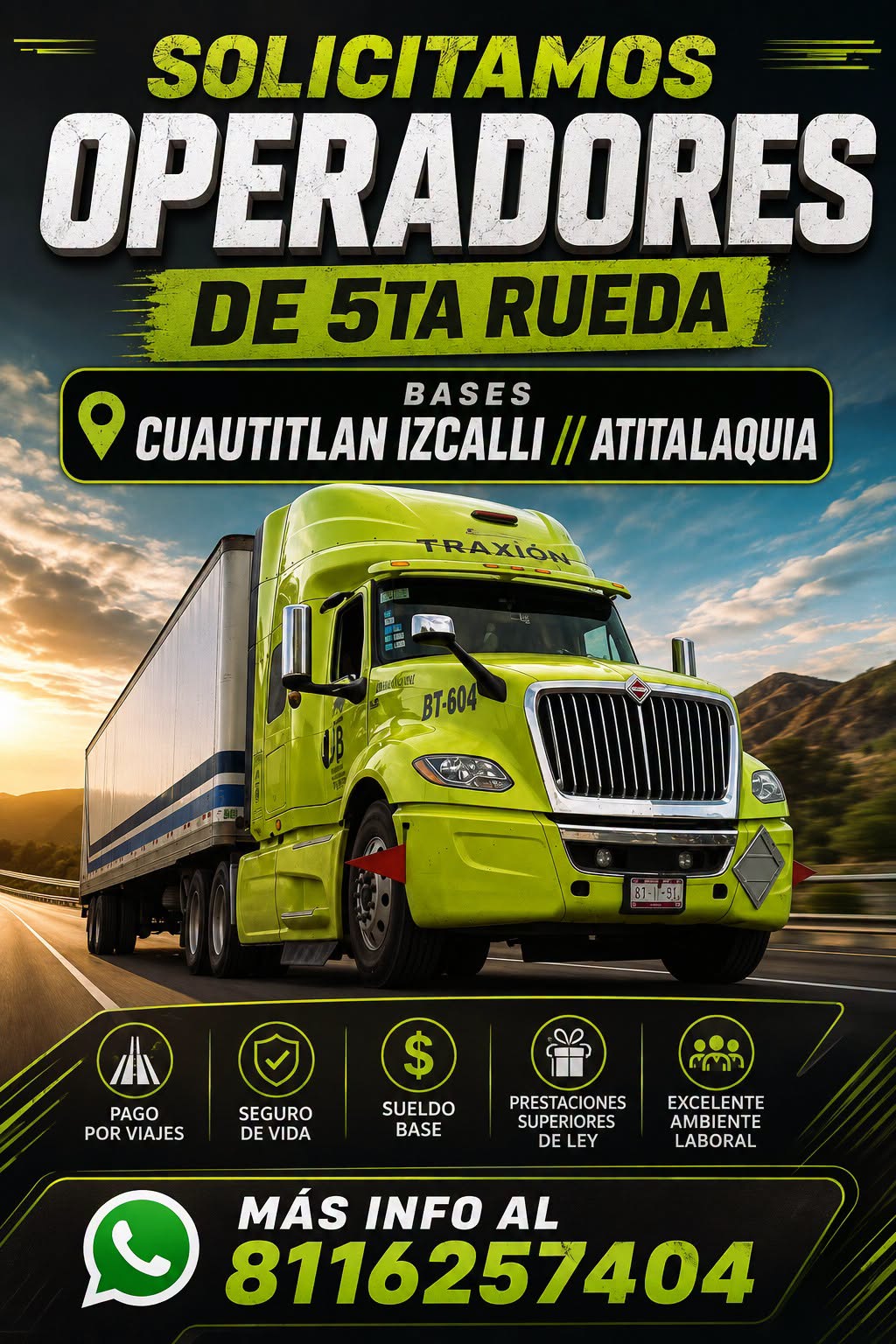 Operador de 5ta Rueda