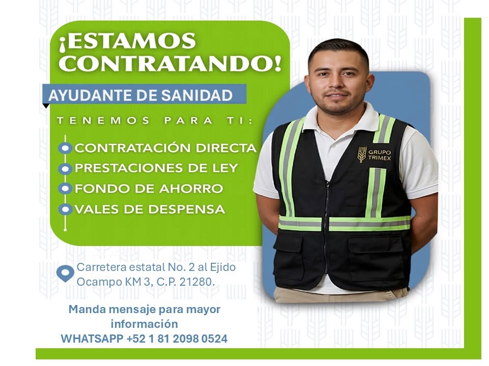Ayudante de Sanidad