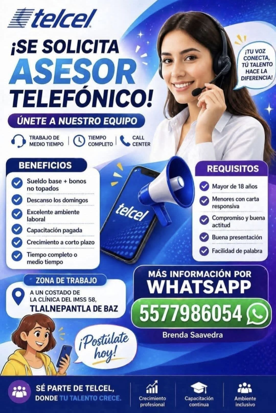 Vacante disponible