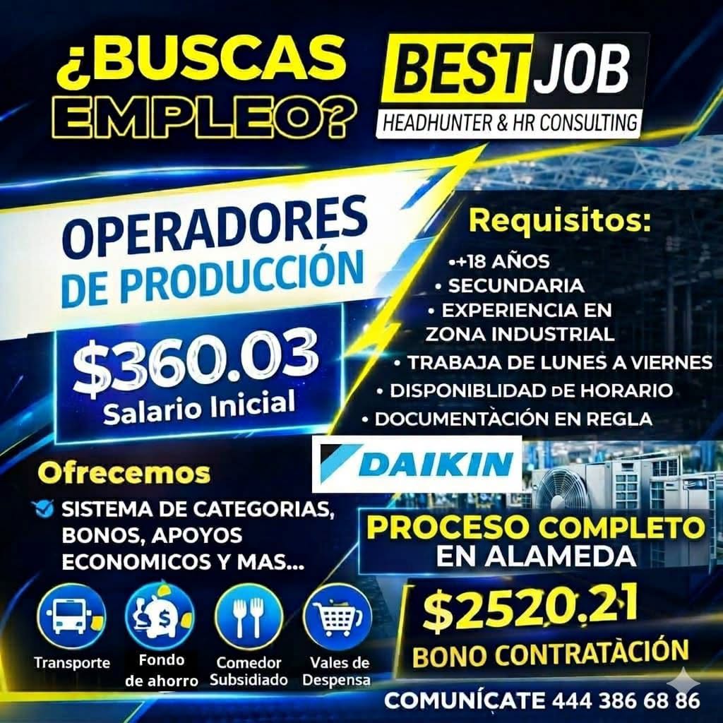 Operador de Producción