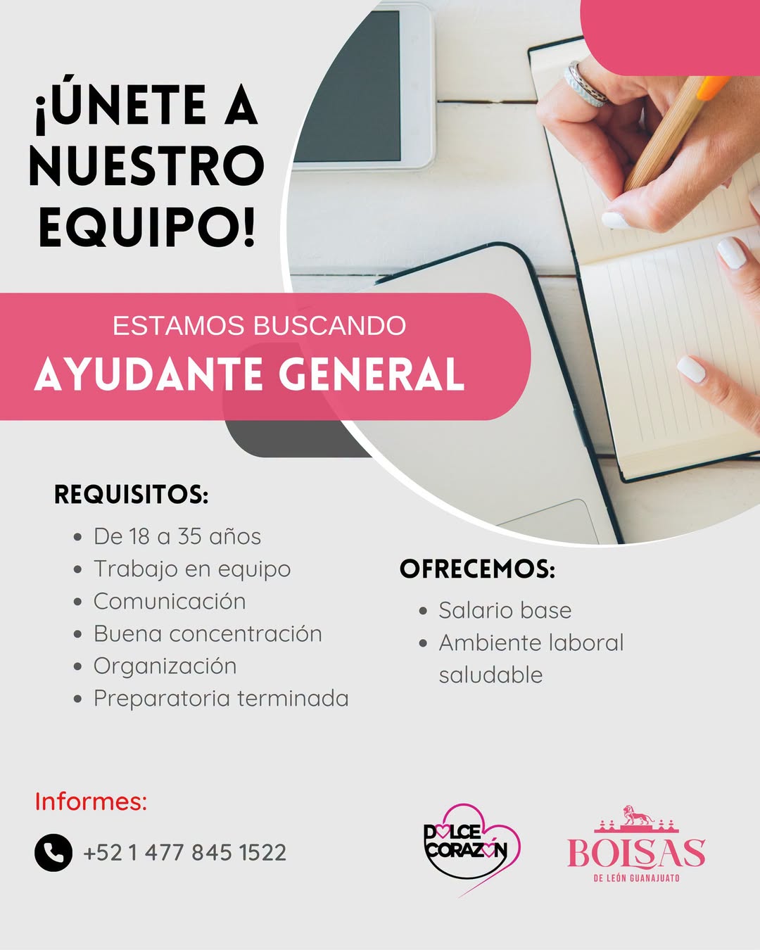 Vacante disponible