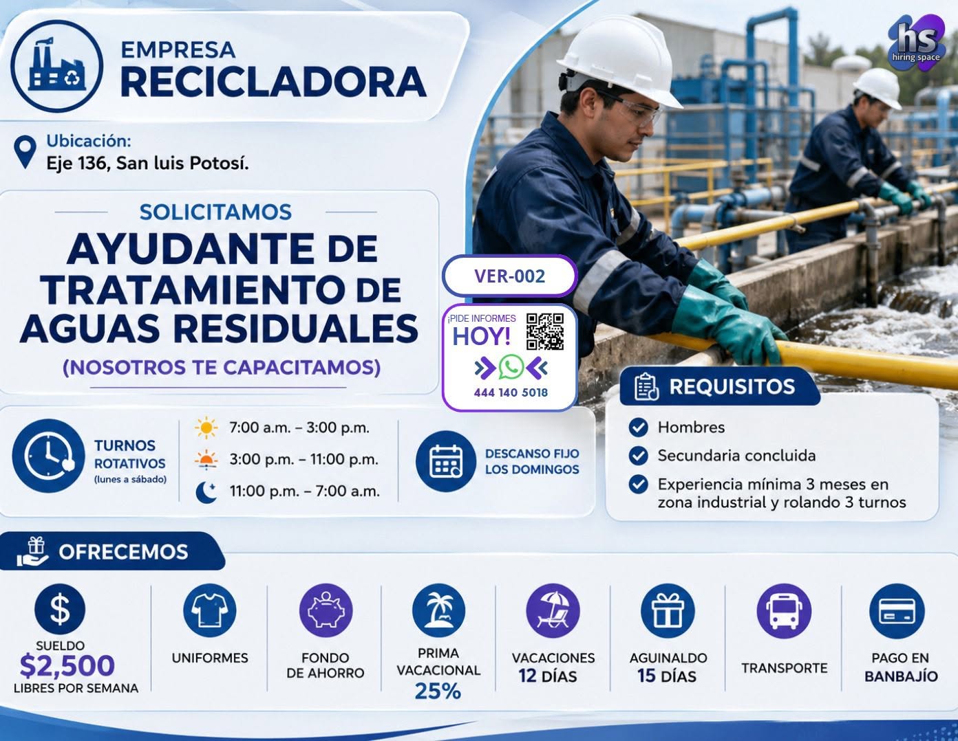 Ayudante de Tratamiento de Aguas Residuales