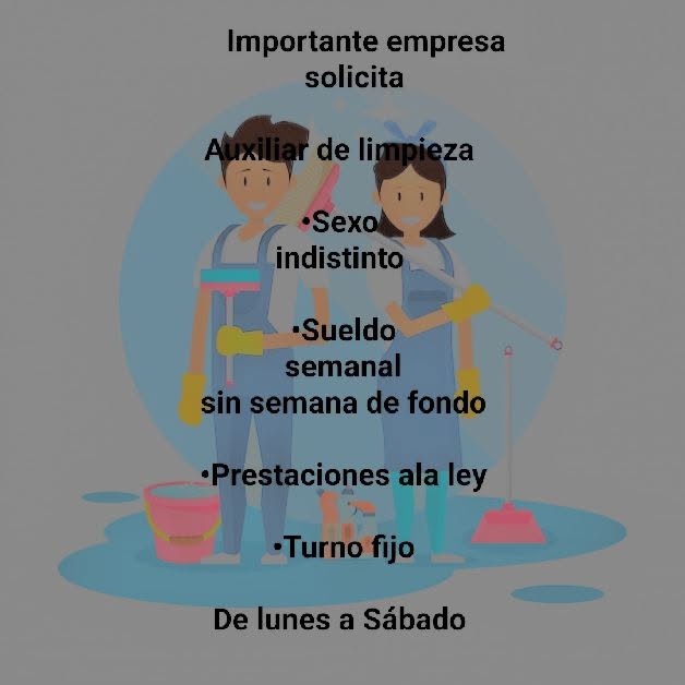 Personal de Limpieza