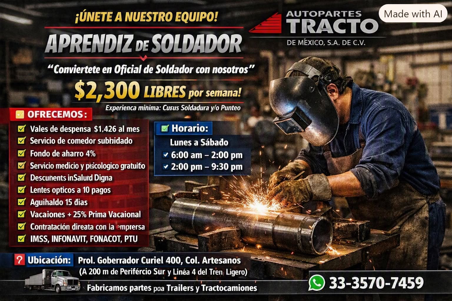 Aprendiz de Soldador