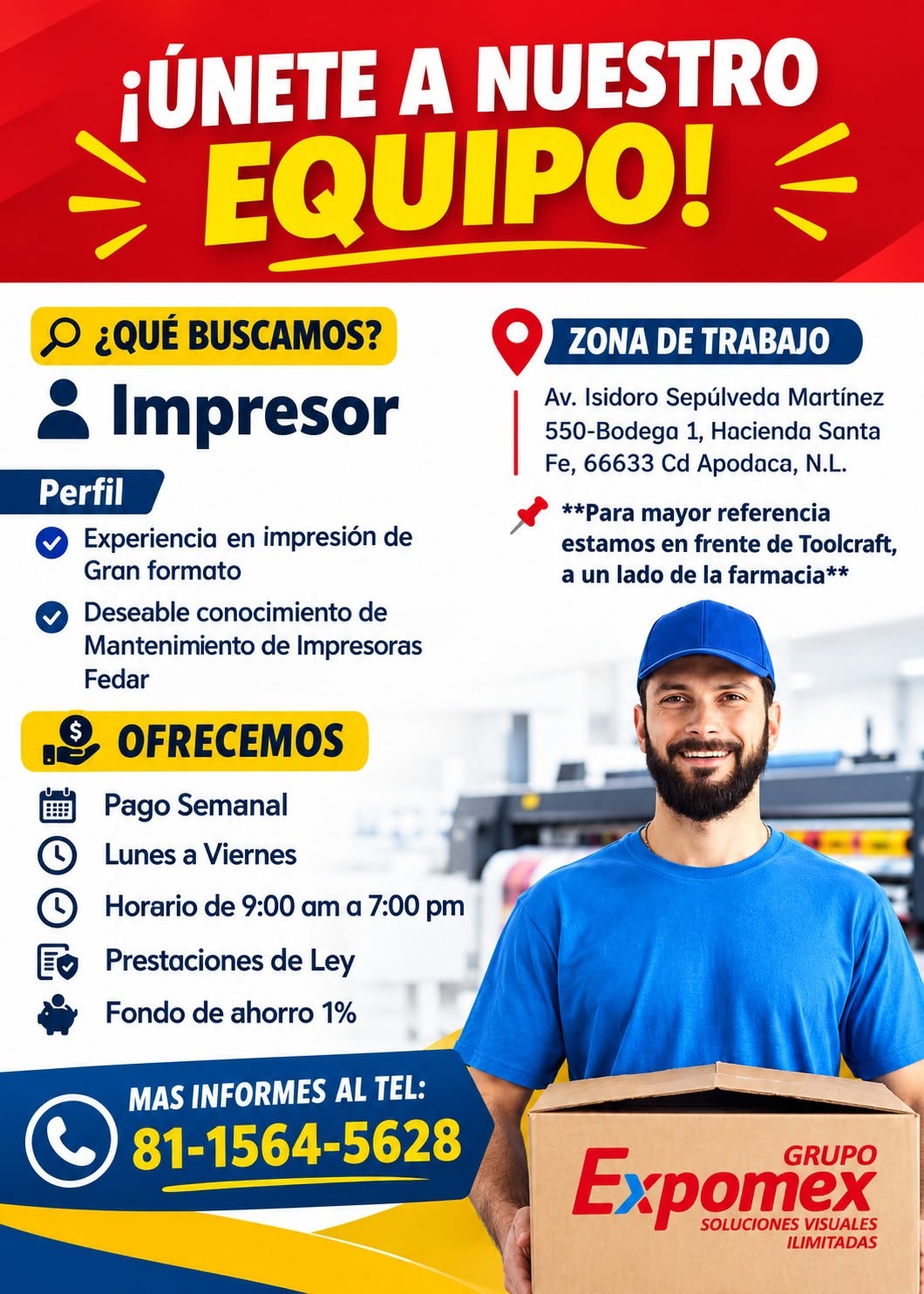 Técnico Impresor de Gran Formato
