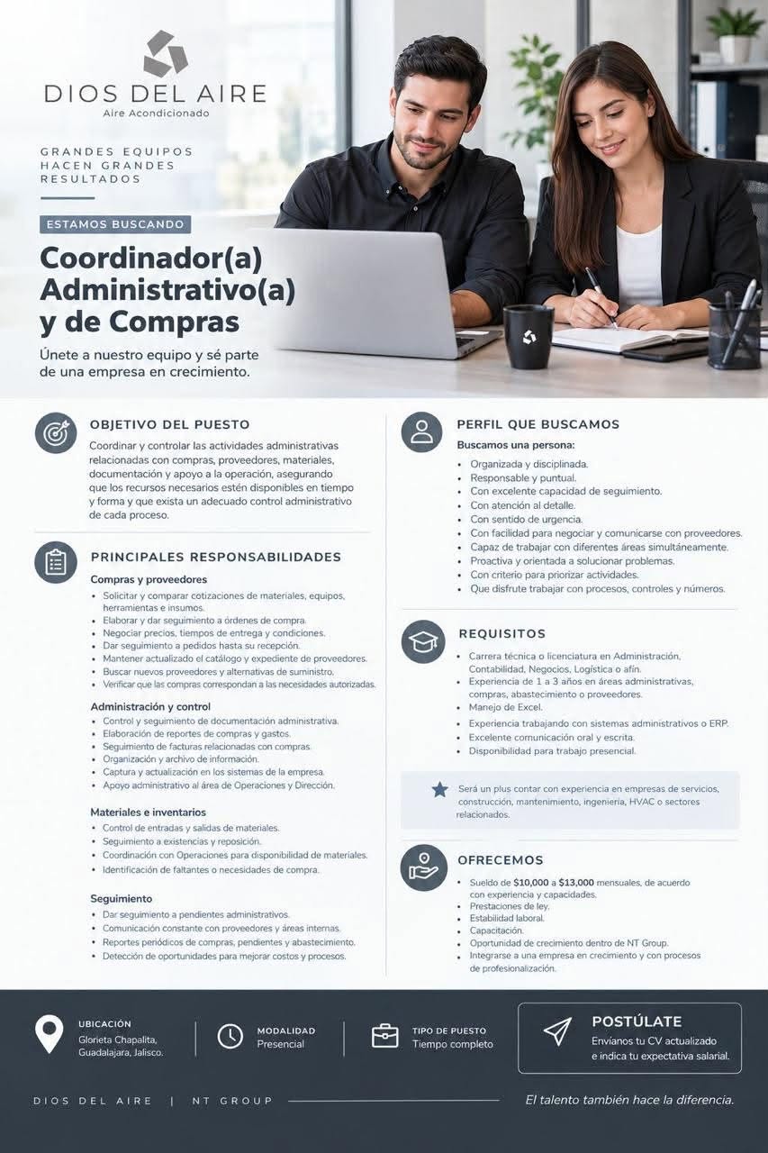 Vacante disponible