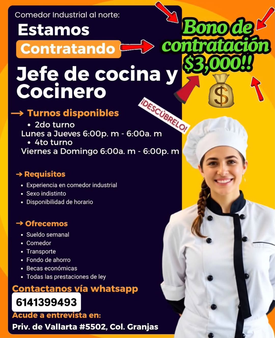 Jefe de cocina