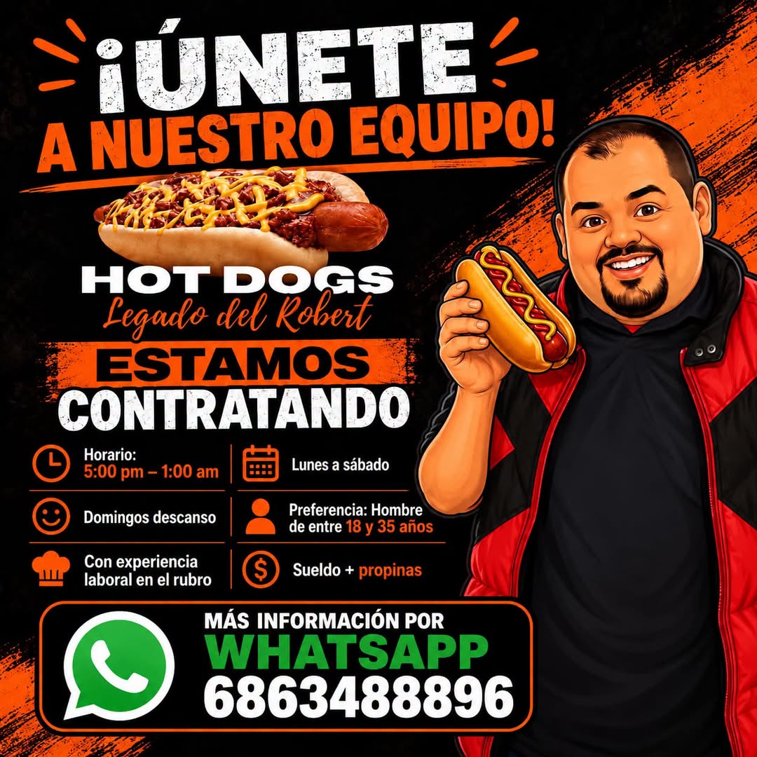Empleado de Hot Dogs