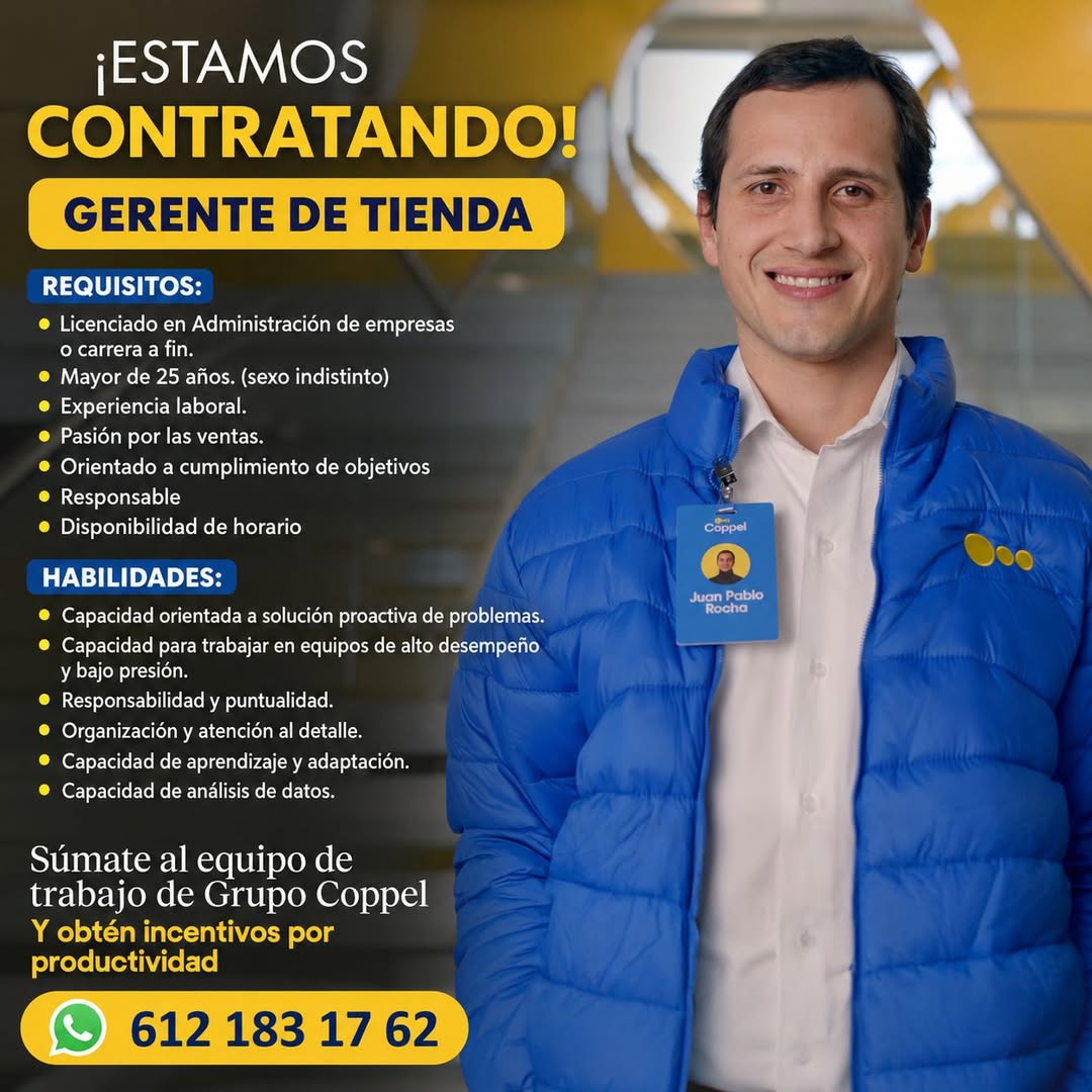 Gerente de Tienda