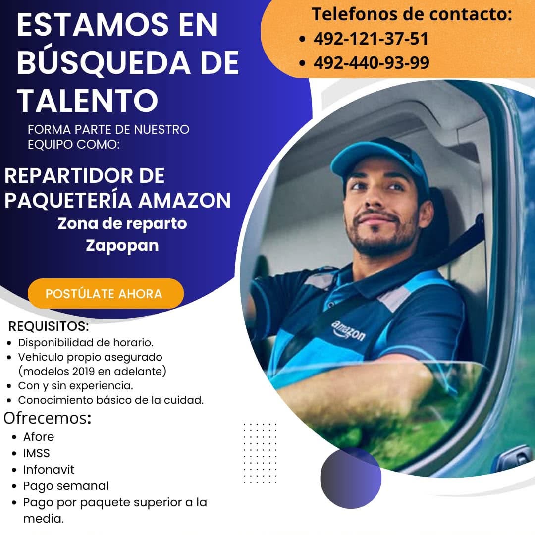 Repartidor de Paquetería