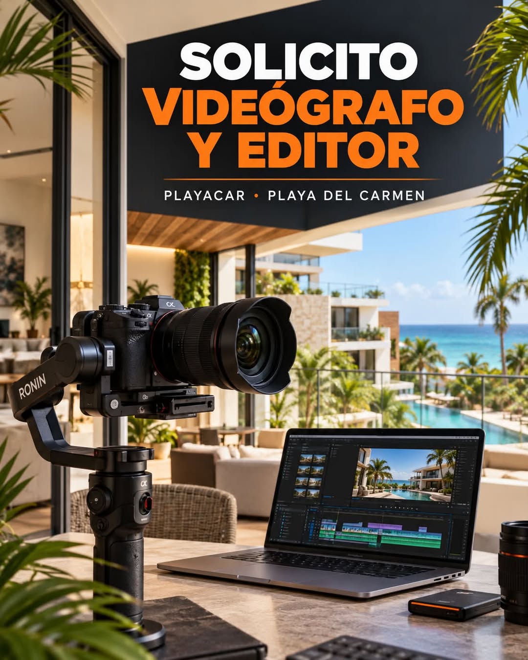 Videógrafo y Editor de Video
