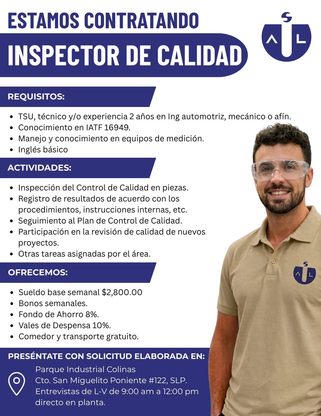 Inspector de Calidad
