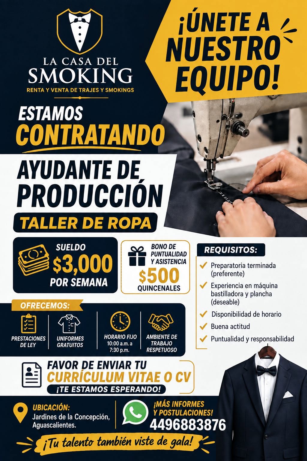 Ayudante de Producción