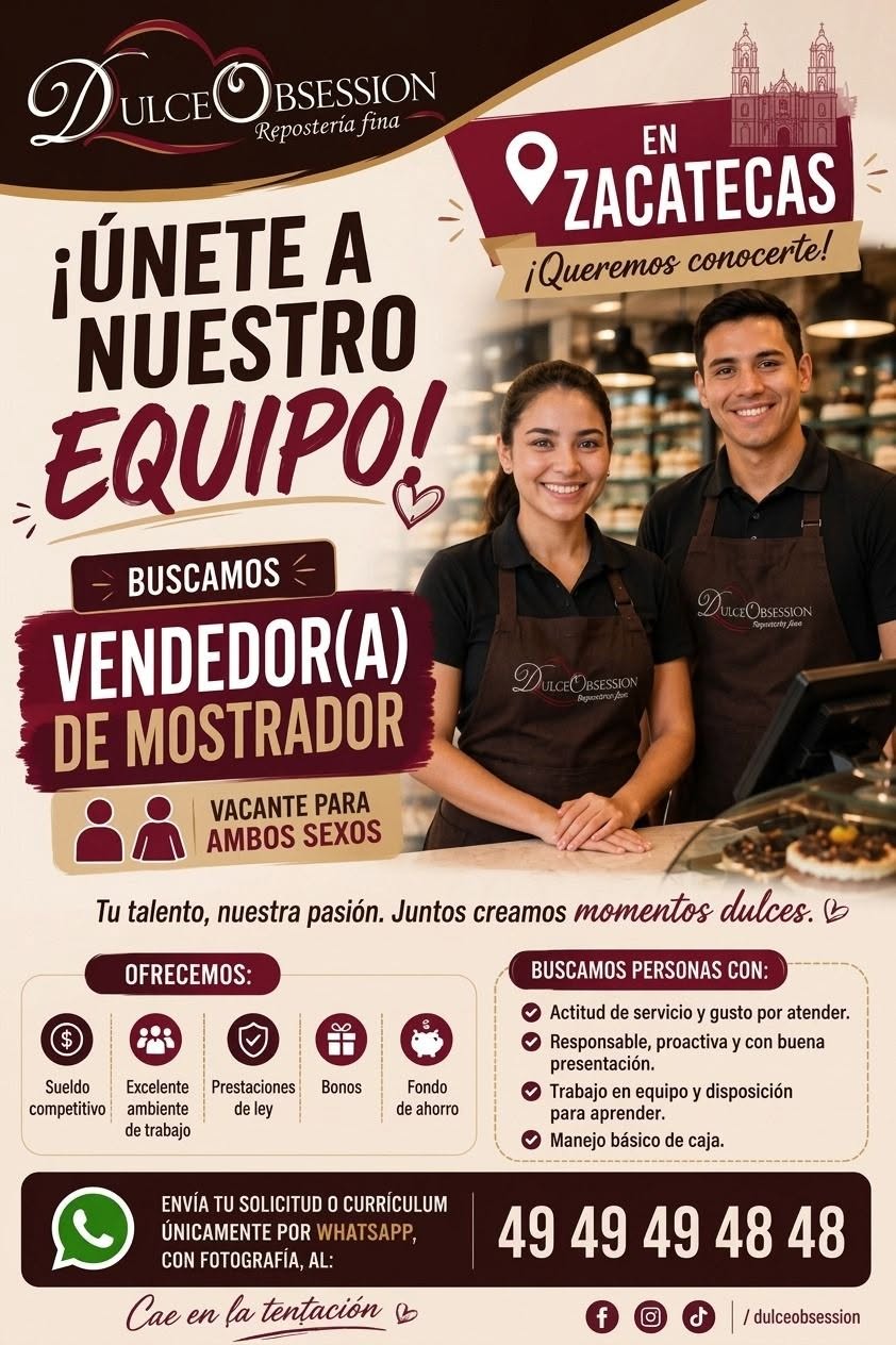 Vendedor(a) de Mostrador