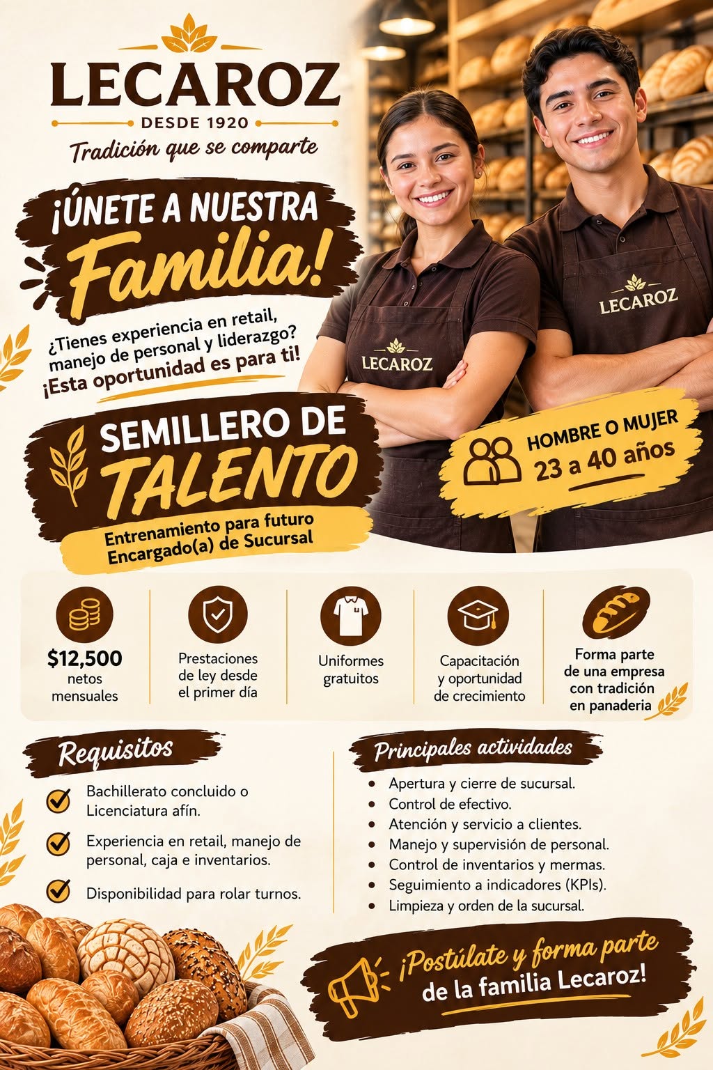 Encargado(a) de Sucursal
