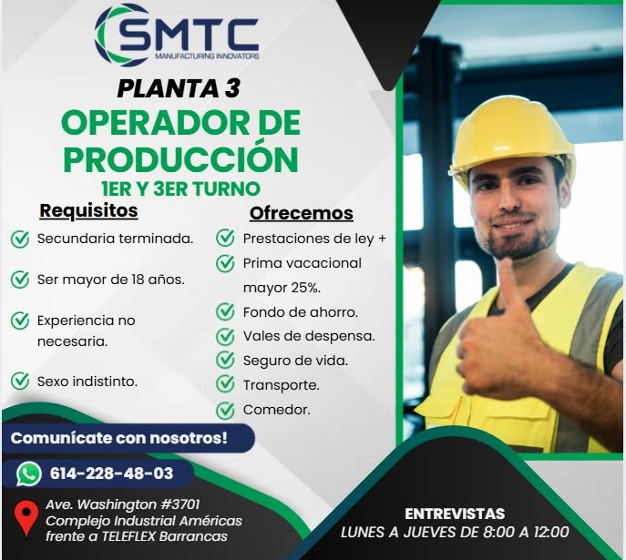 Operador de Producción