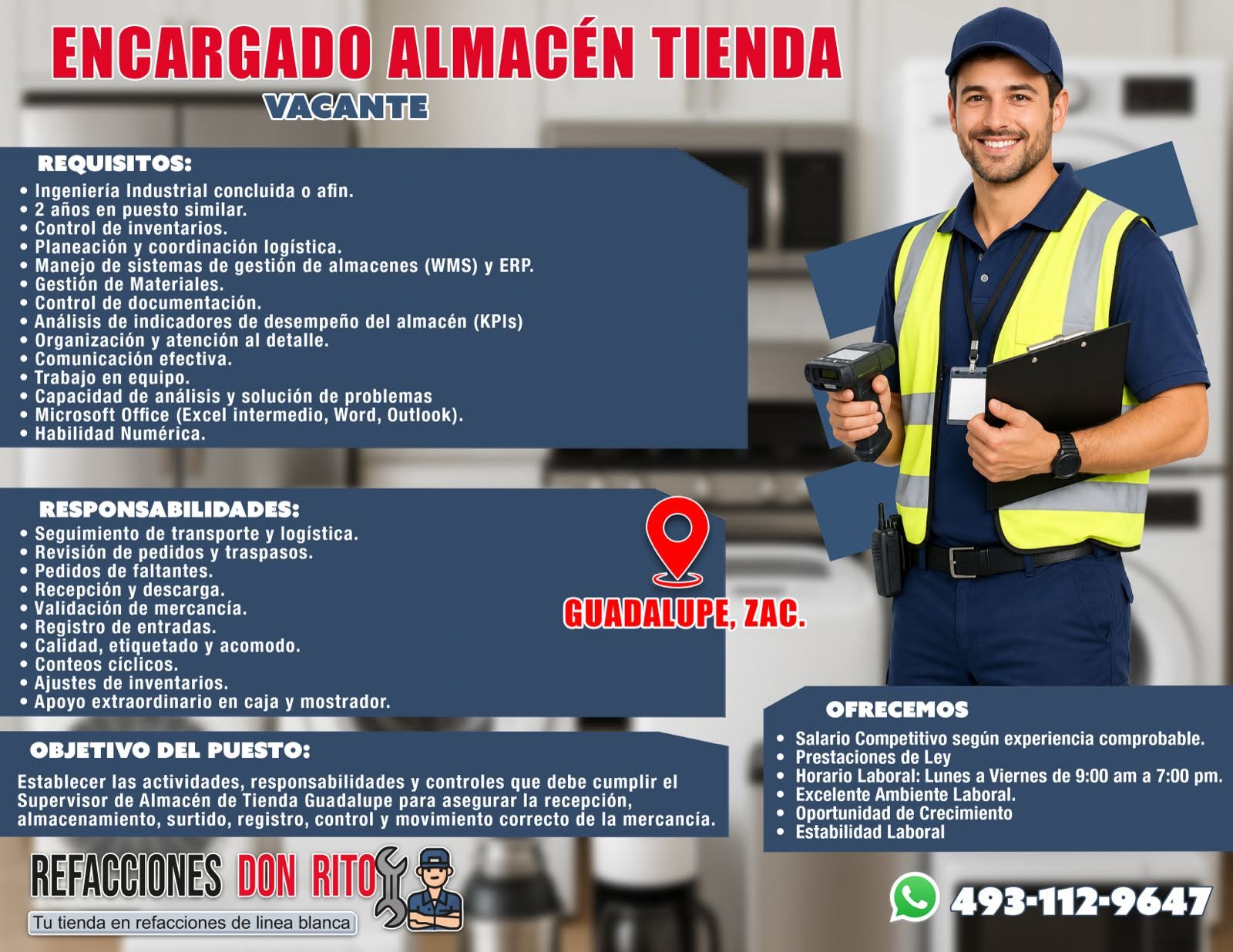 Vacante disponible