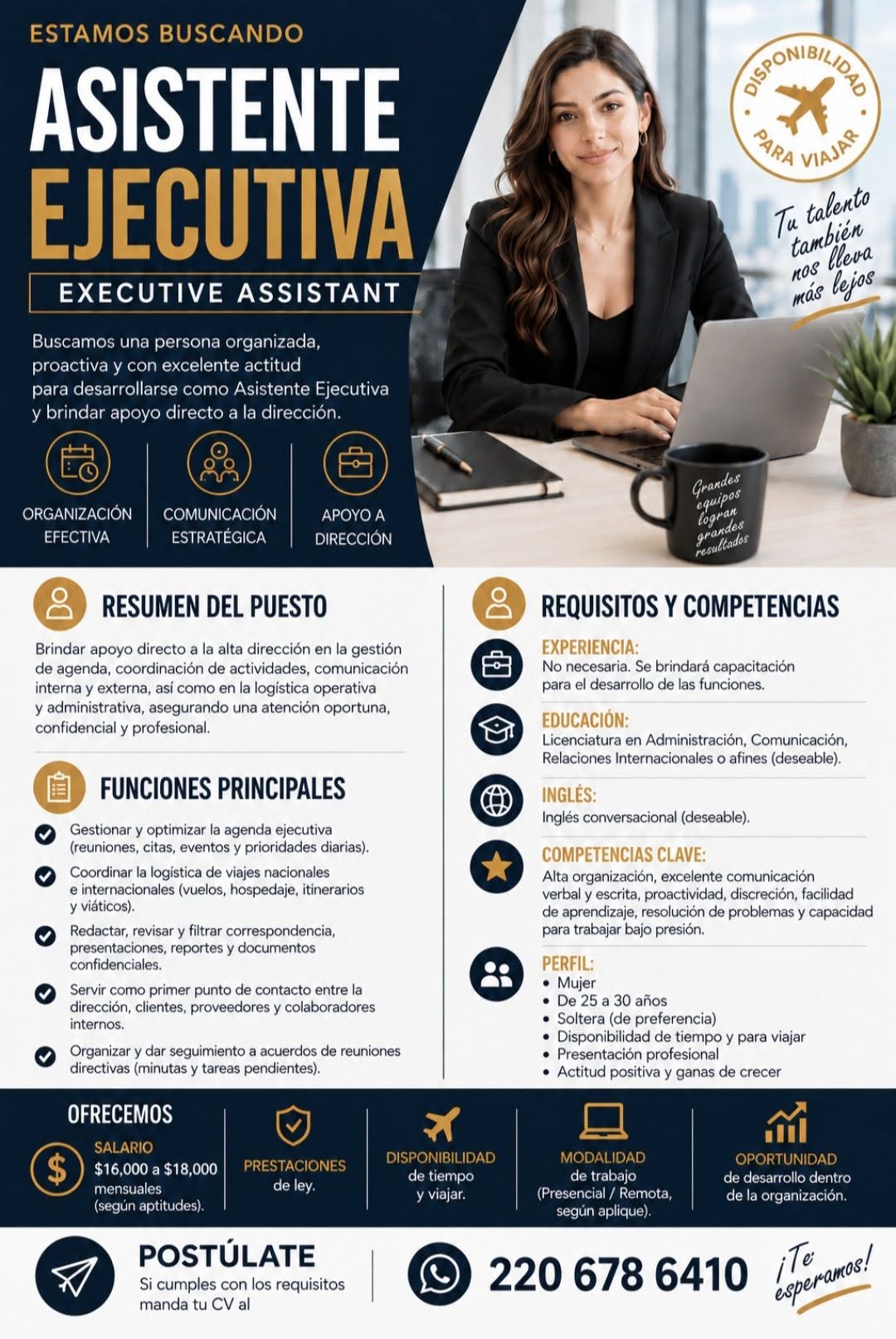 Asistente Ejecutiva