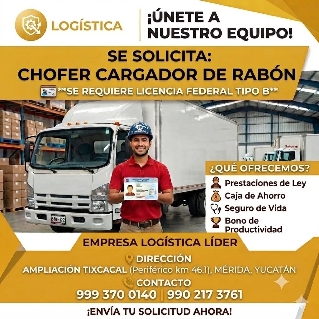 Chofer Cargador de Rabón