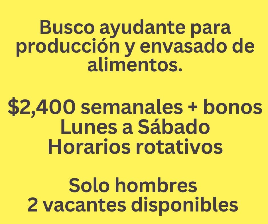 Ayudante de Producción